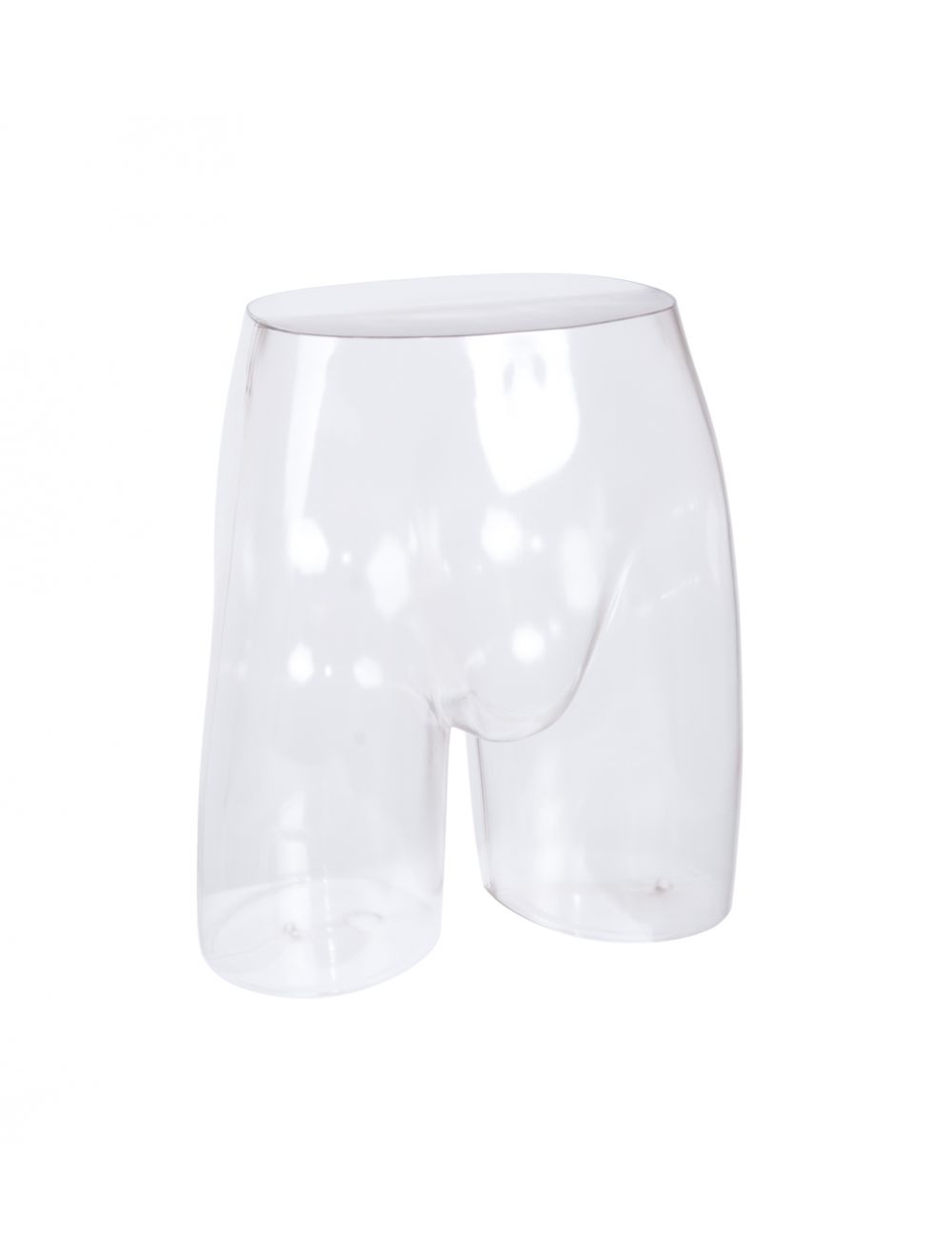 MALE CLEAR UNDERWEAR DISPLAY mannequins for Torso & Leg Display