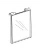 Acrylic Sign Holder For Grid Panel (ACG-516)