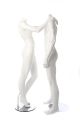 COUPLE MANNEQUIN SET (FACE TO FACE) - WHITE (MAFM-A1-PAIR2)